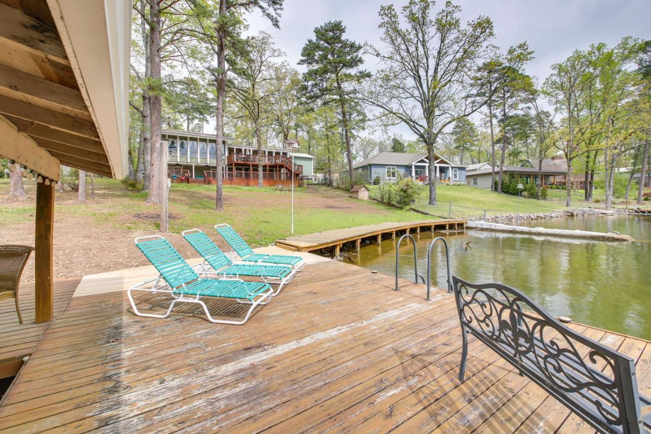 Evolve Lakeside Cabin in Hot Springs Natl Park! Villa Lake Hamilton Buitenkant foto